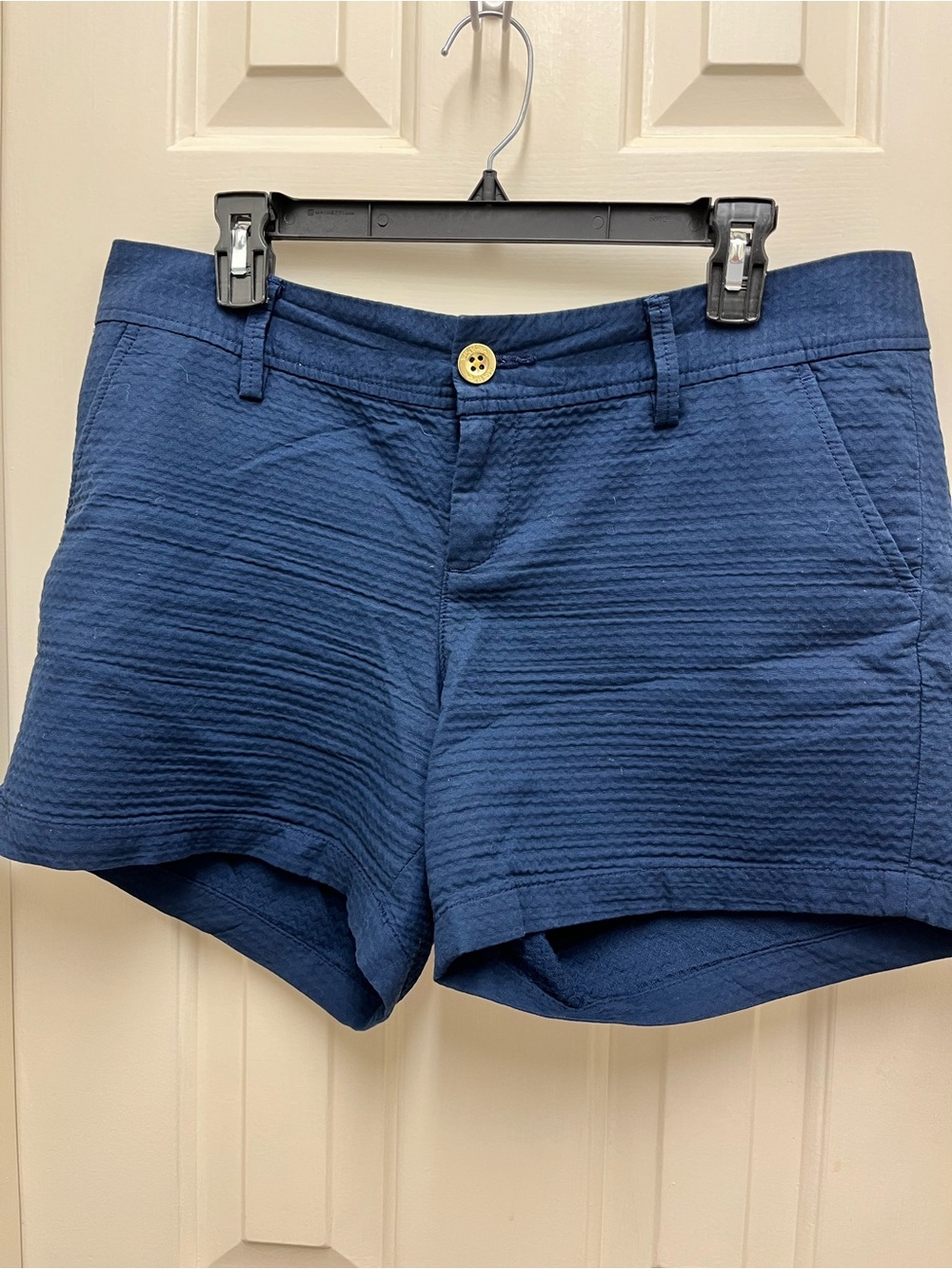Lilly Pulitzer Textured Navy Women’s Shorts